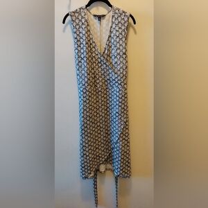 41 Hawthorn Black and White Asymmetrical Dress